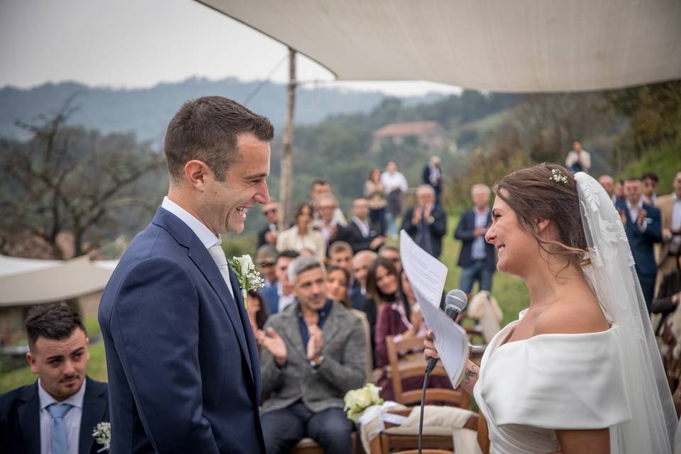 Sposi rilassati