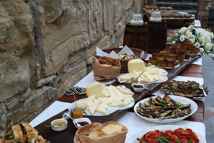 Buffet di antipasti