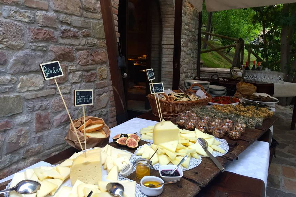 Buffet antipasti