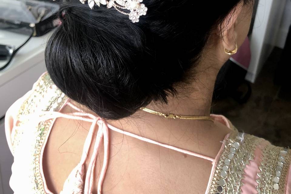 Elegant chignon