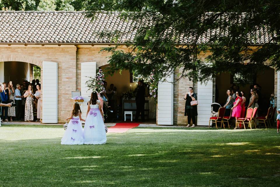 Celebrazione in villa