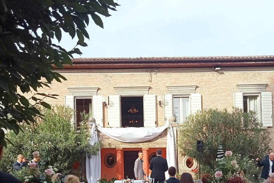 Celebrazione in villa