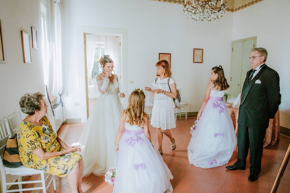 Sala preparazione sposa