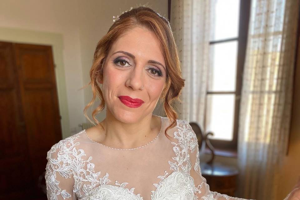 Trucco e acconciatura sposa