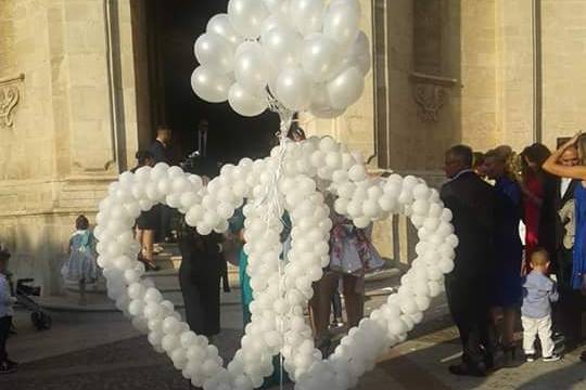 Composizione di palloncini