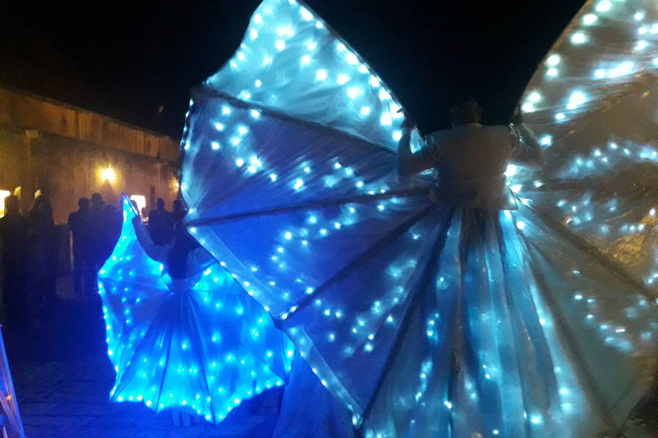 Farfalle luminose