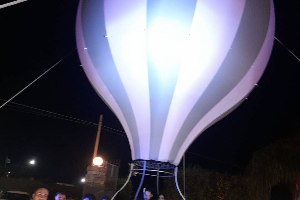 Mongolfiera scenografica