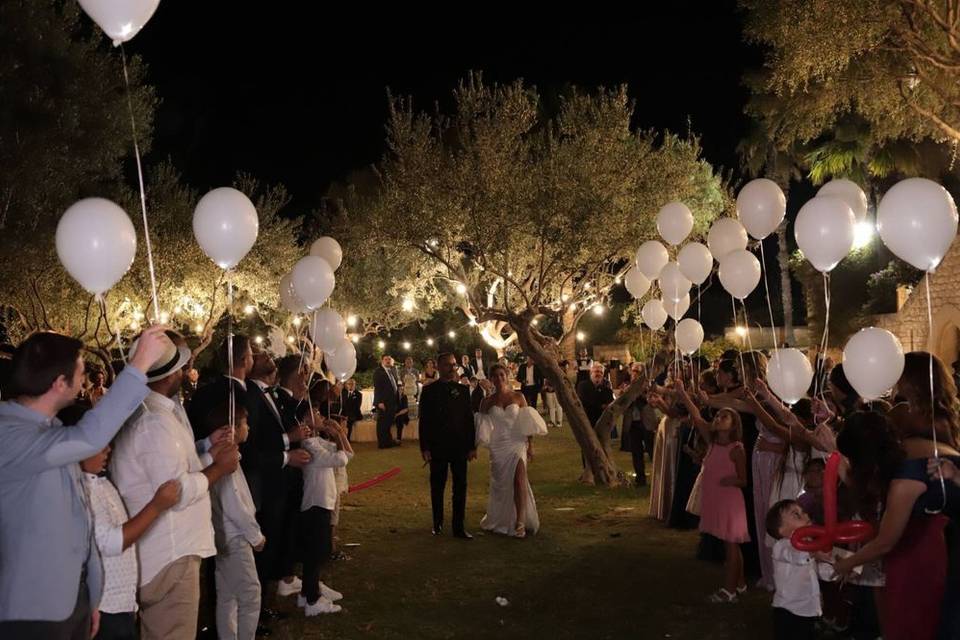Rilascio palloncini