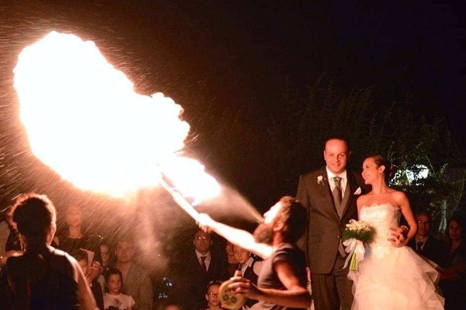Spettacolo di fuoco