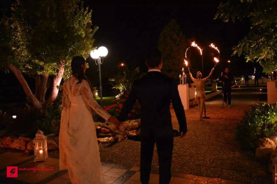 Spettacolo di fuoco