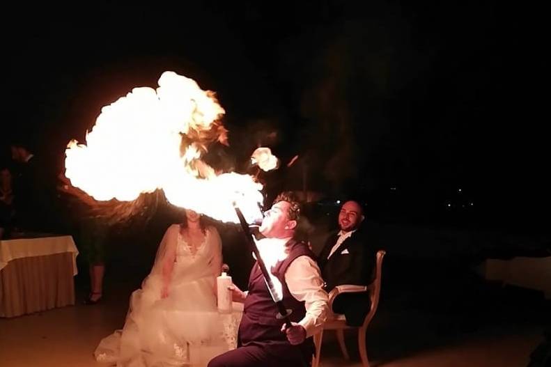 Spettacolo di fuoco