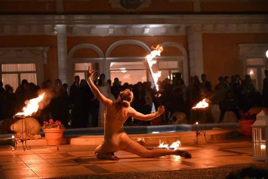 Spettacolo di fuoco
