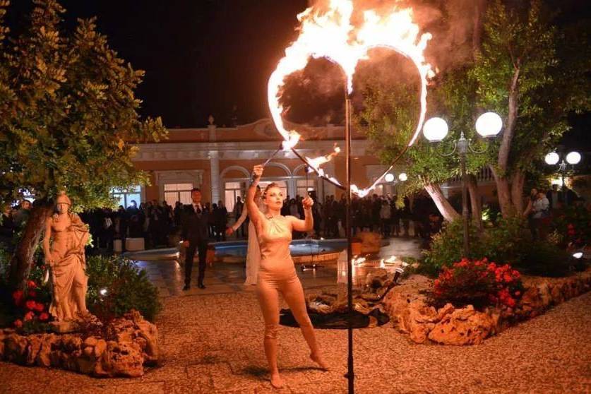 Spettacolo di fuoco