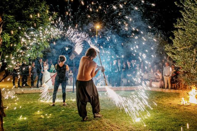 Spettacolo di fuoco