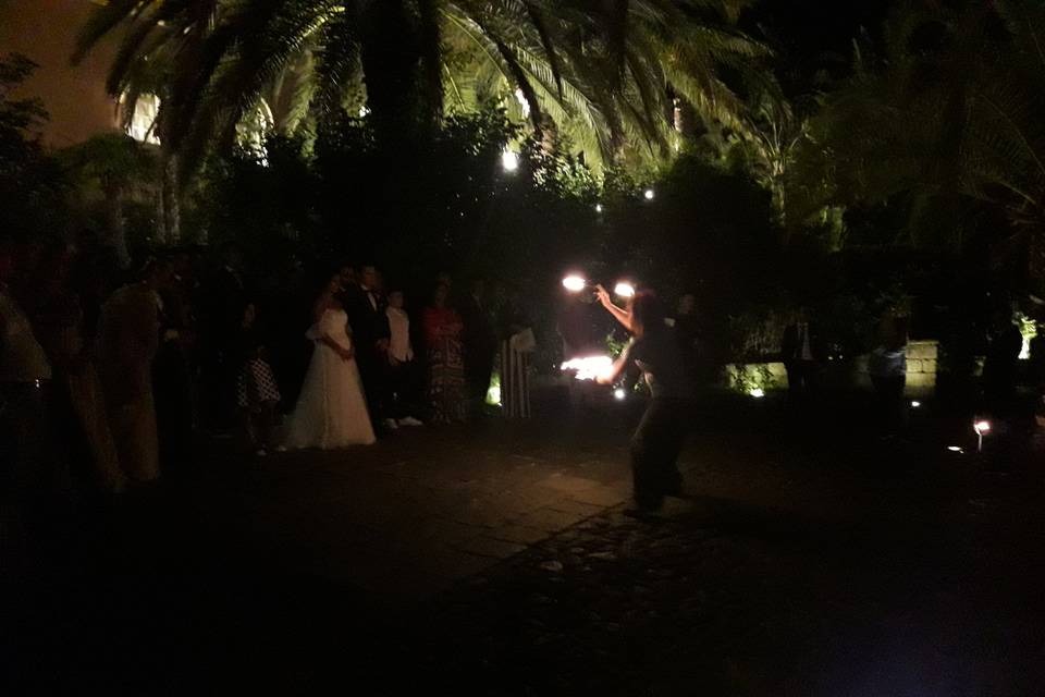 Spettacolo di fuoco