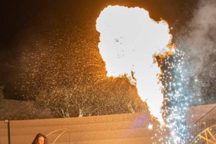Spettacolo di fuoco