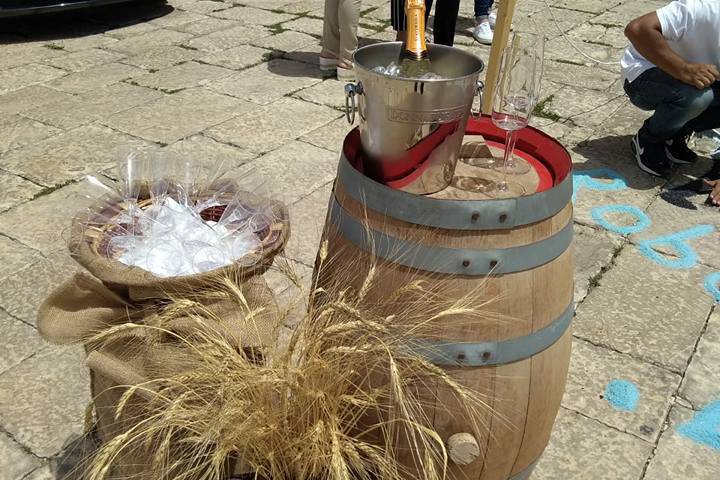 Postazione brindisi