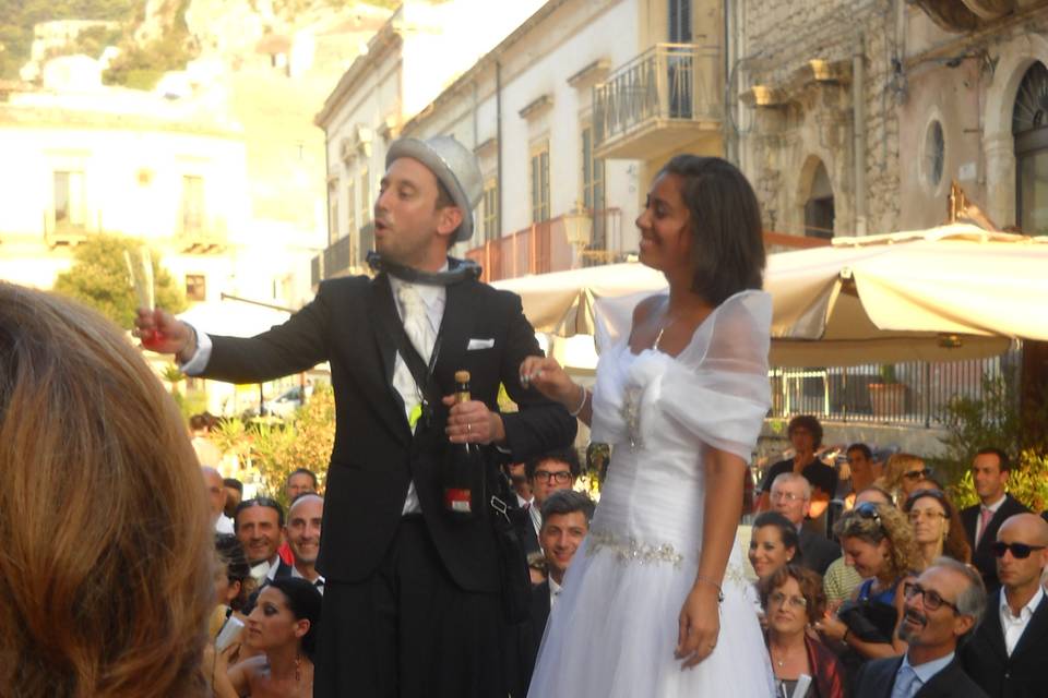 Trampolieri sposi