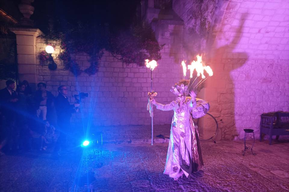 Spettacolo di fuoco