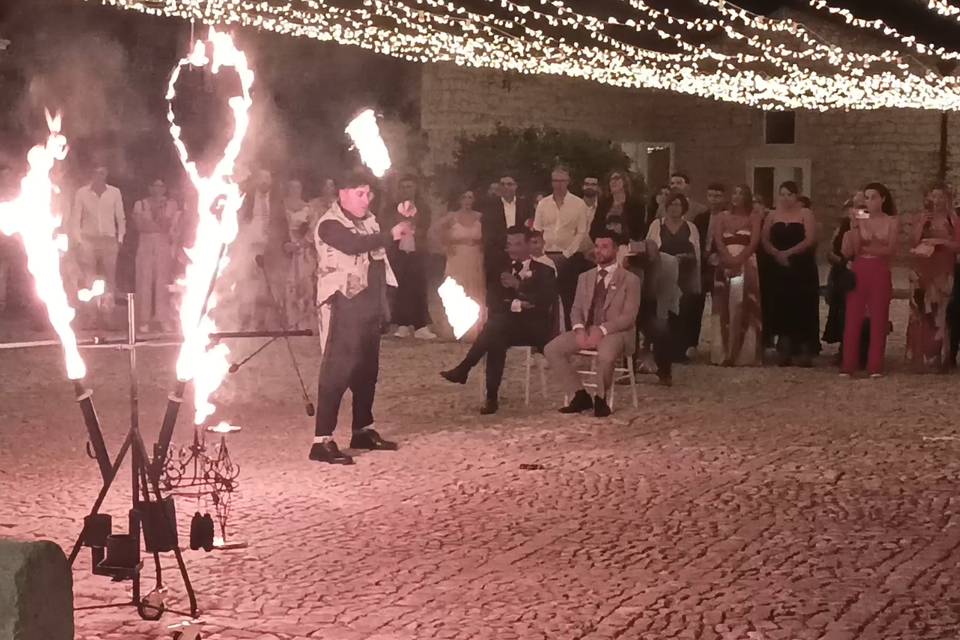 Spettacolo di fuoco
