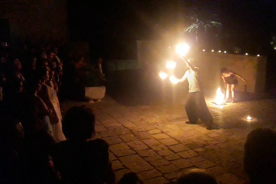 Spettacolo di fuoco