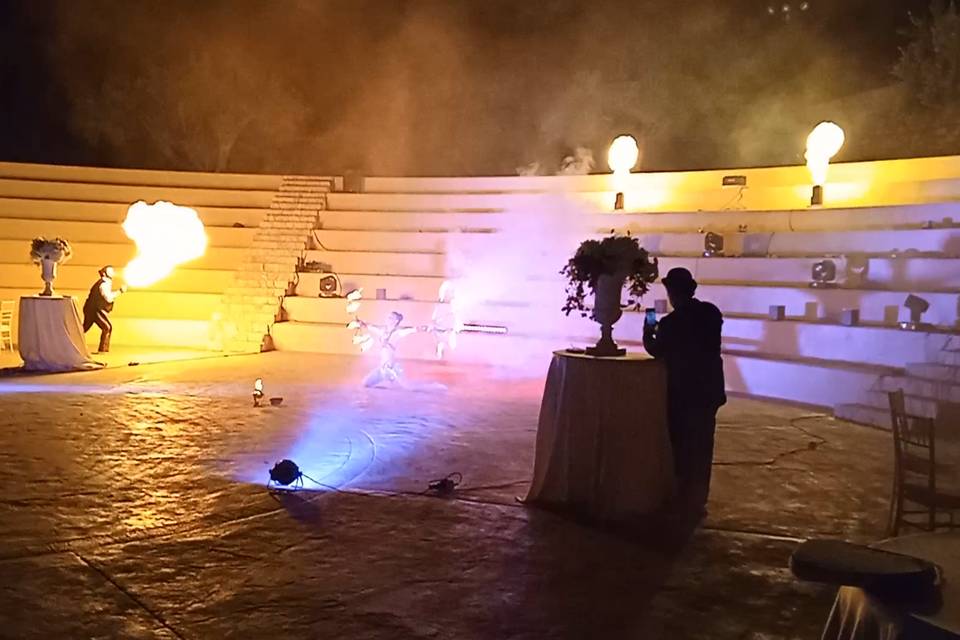 Spettacolo di fuoco