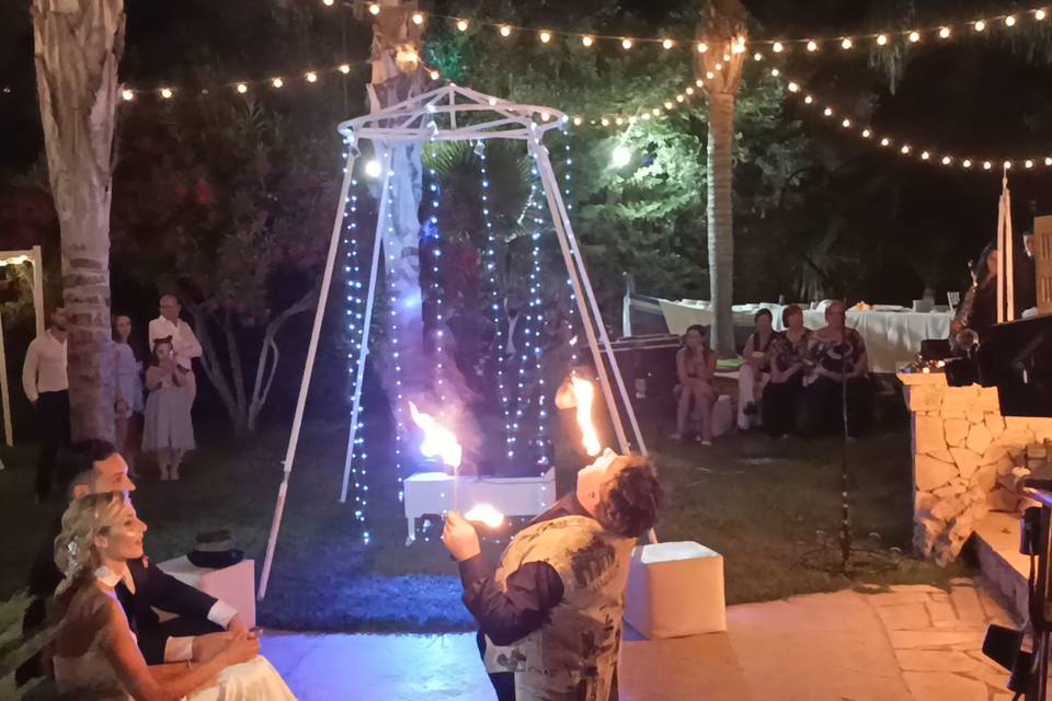 Spettacolo di fuoco