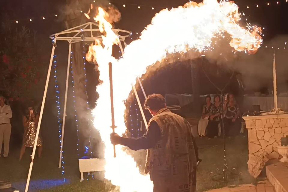 Spettacolo di fuoco