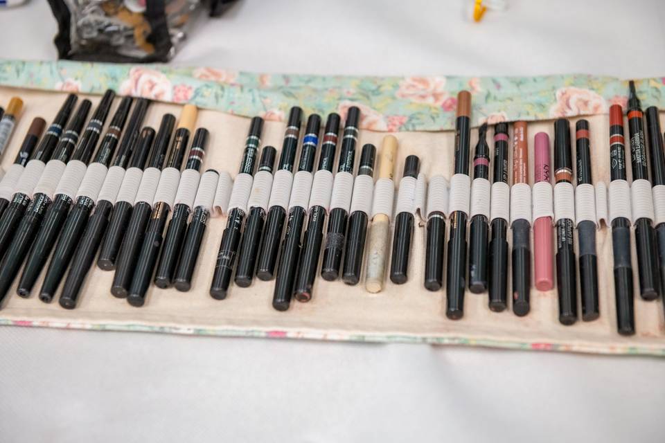 Set pennelli trucco professionali