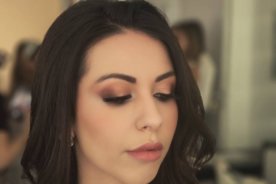 Make-up sposa luminoso