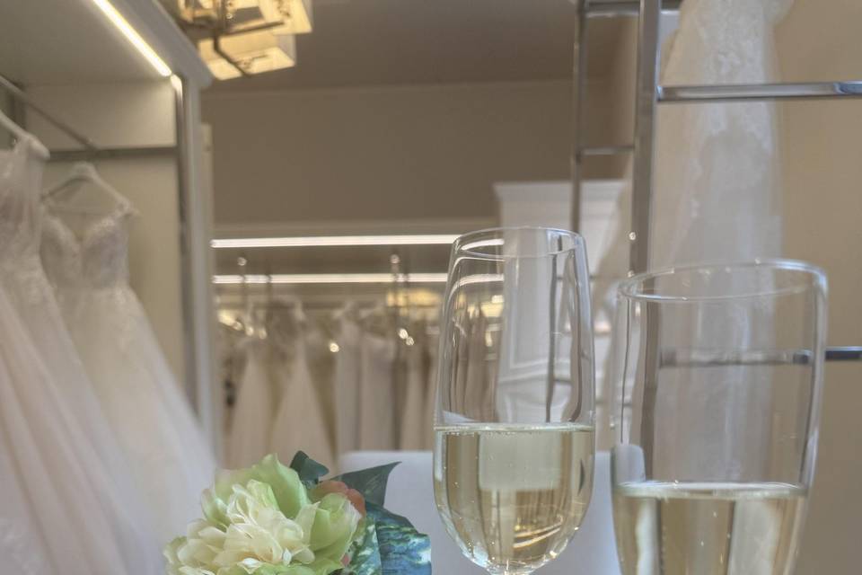 Definizione abito con la sposa