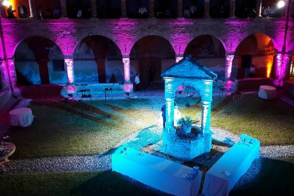 Illuminazione colorata