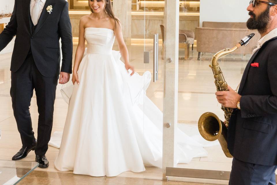 Sax in champagneria