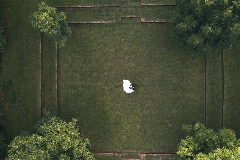 Drone Wedding Photography