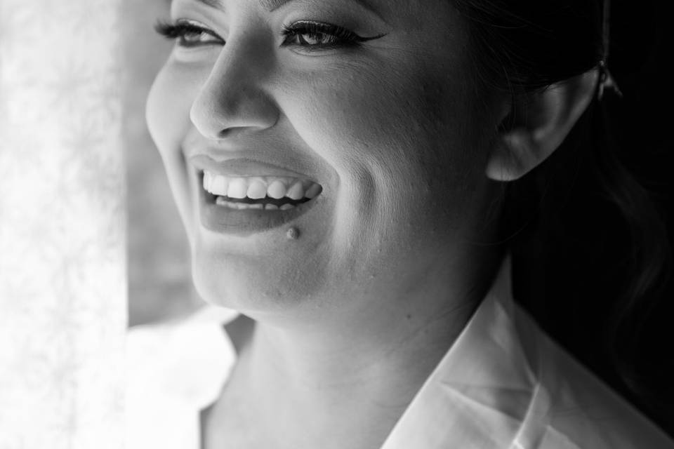 Preparazione sposa