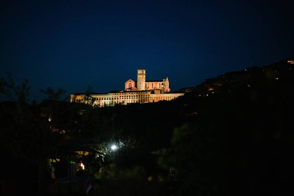 Le luci di Assisi