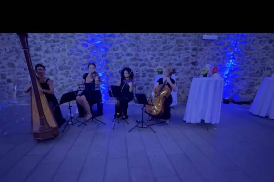 Quartetto classico con Arpa
