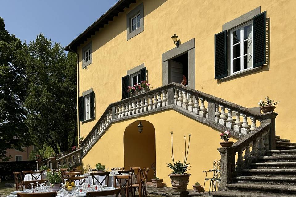 Fronte villa