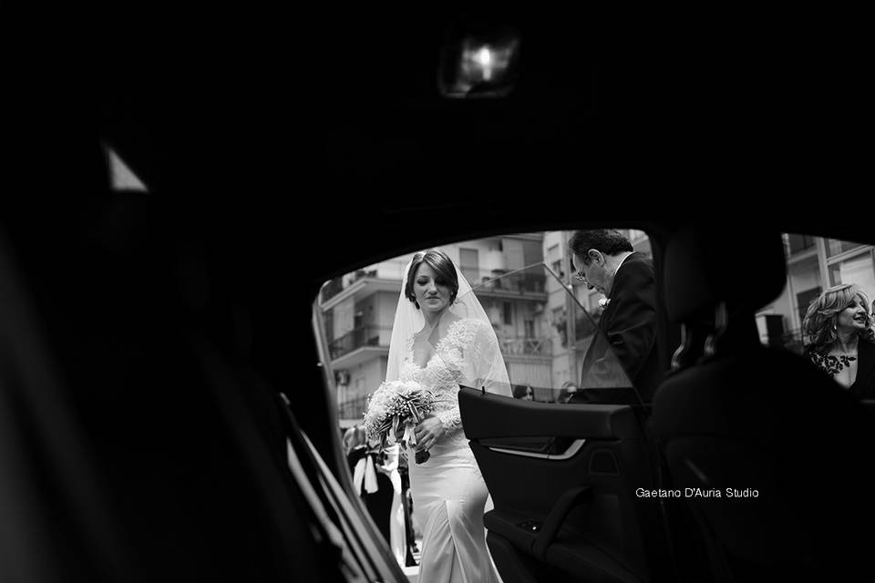 Auto sposa Cetus, Amalfi