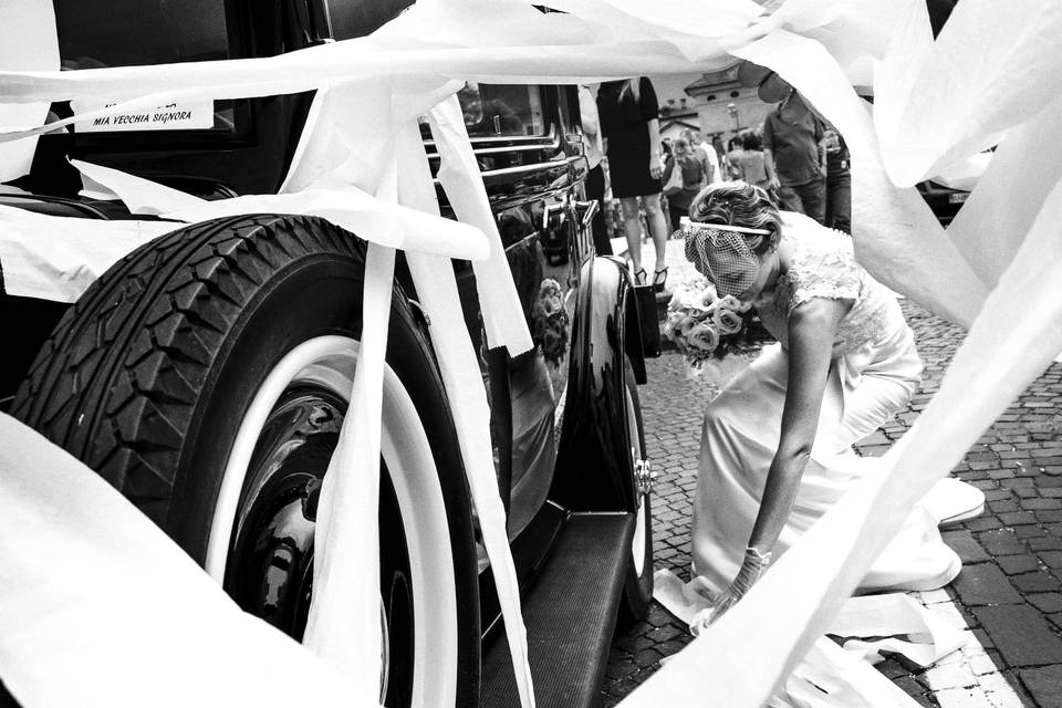 L'auto e la sposa