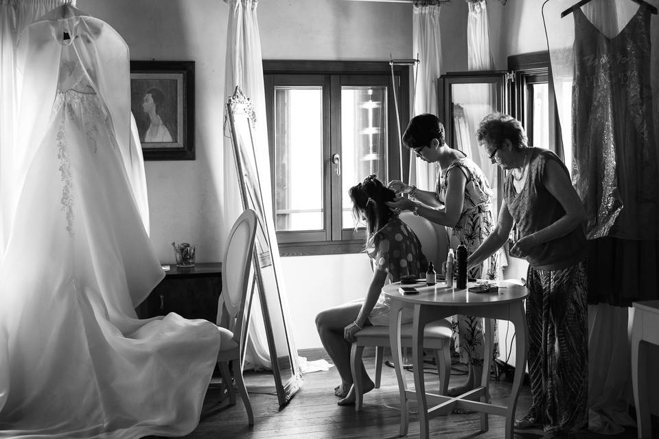 La preparazione della sposa