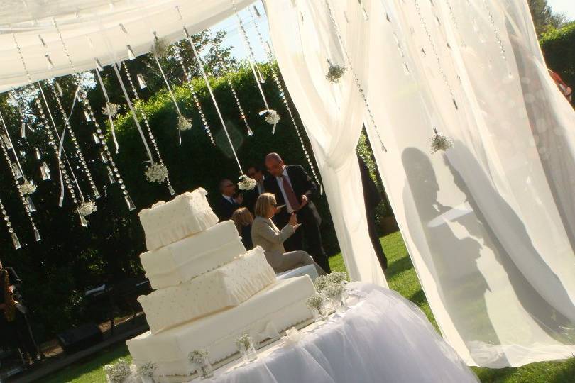Allestimento wedding cake