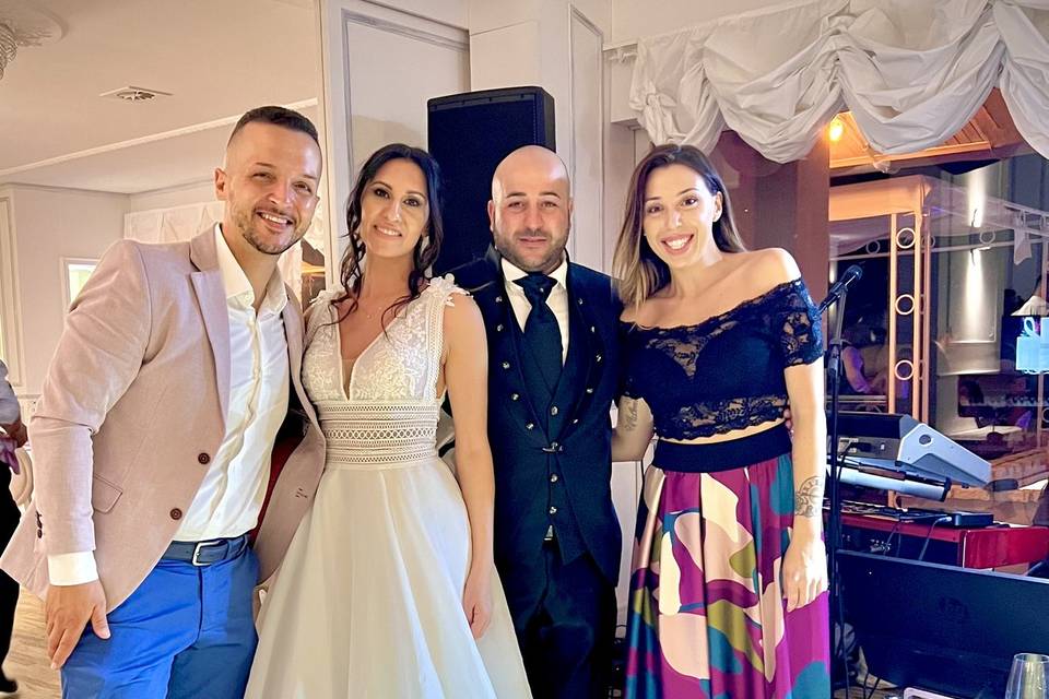 Con i nostri bellissimi sposi