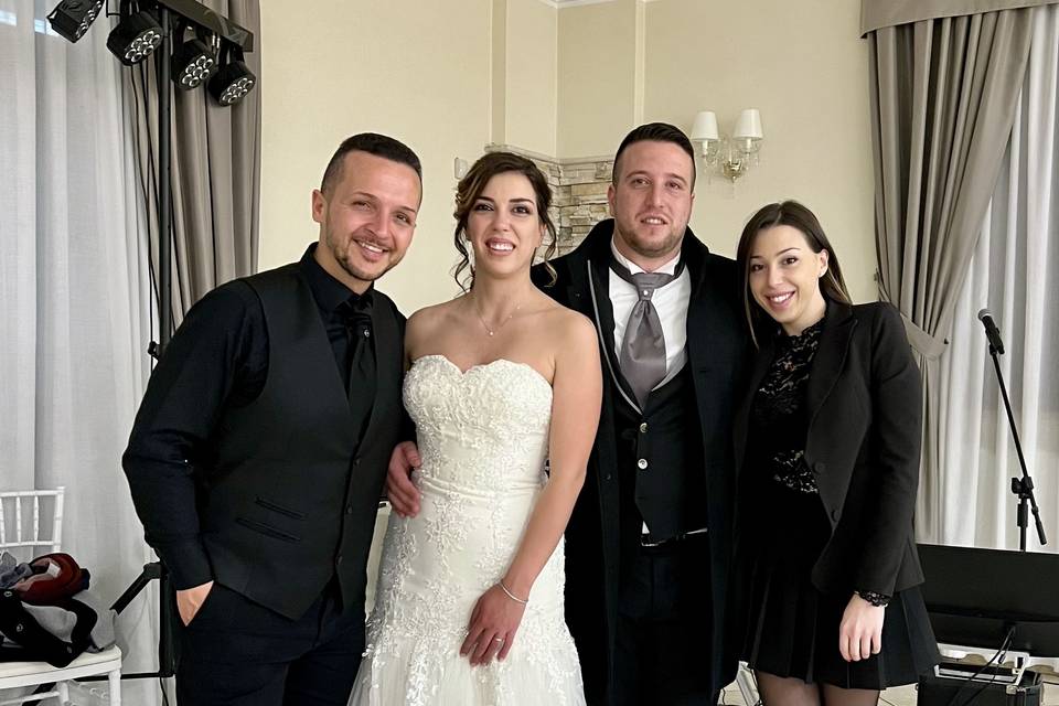 Con i nostri bellissimi sposi