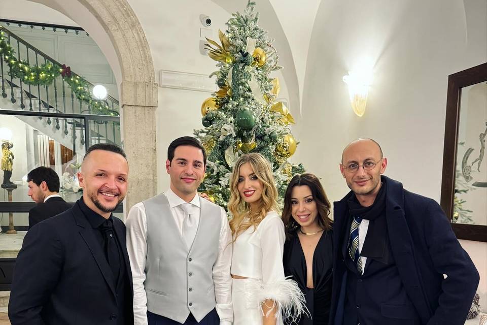 Con i nostri bellissimi sposi