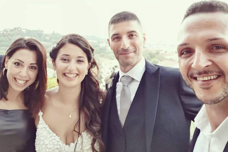 Con i nostri bellissimi sposi