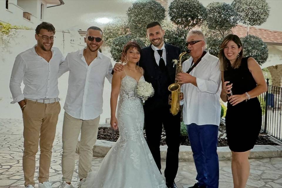 Con i nostri bellissimi sposi