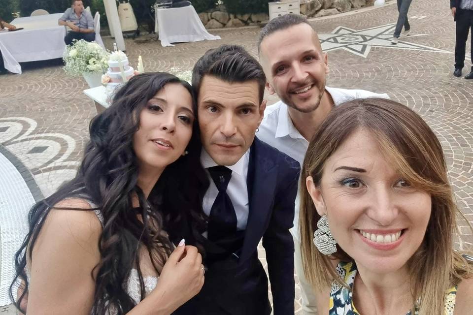 Con i nostri bellissimi sposi