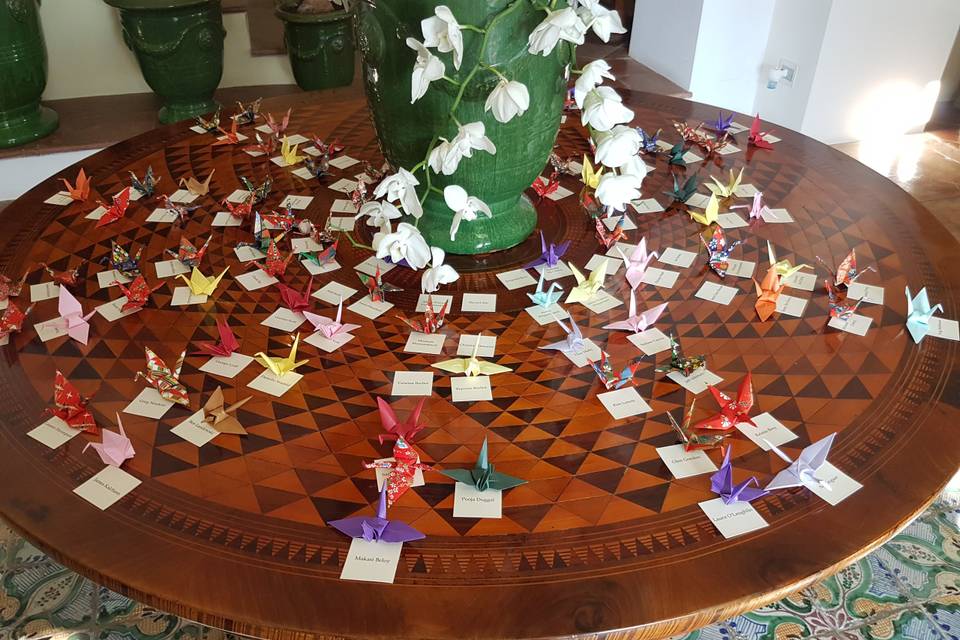 Origami tableau