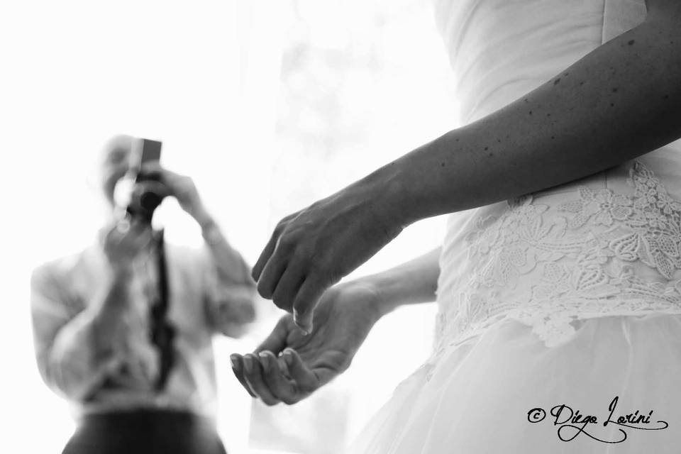 Preparazione sposa